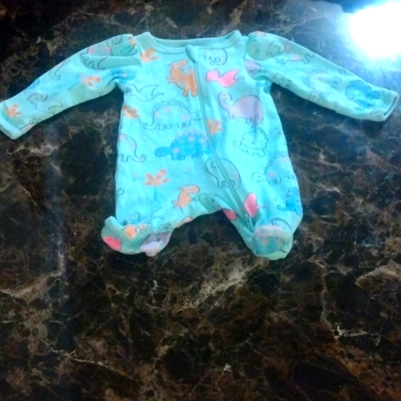 Wonder Nation Baby Girls' Dino Sleep 'N Play